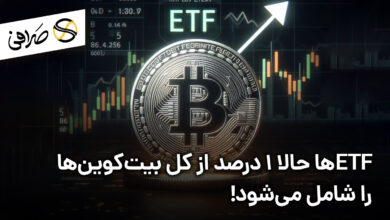 ETFها حالا 1 درصد از کل بیت‌کوین‌ها را شامل می‌شود!