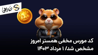 کد مورس مخفی همستر امروز مشخص شد/ ۱ مرداد ۱۴۰۳