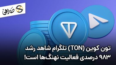 تون کوین (TON) تلگرام شاهد رشد 983 درصدی فعالیت نهنگ‌ها است!