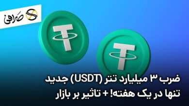 ضرب 3 میلیارد تتر (USDT) جدید تنها در یک هفته! + تاثیر بر بازار