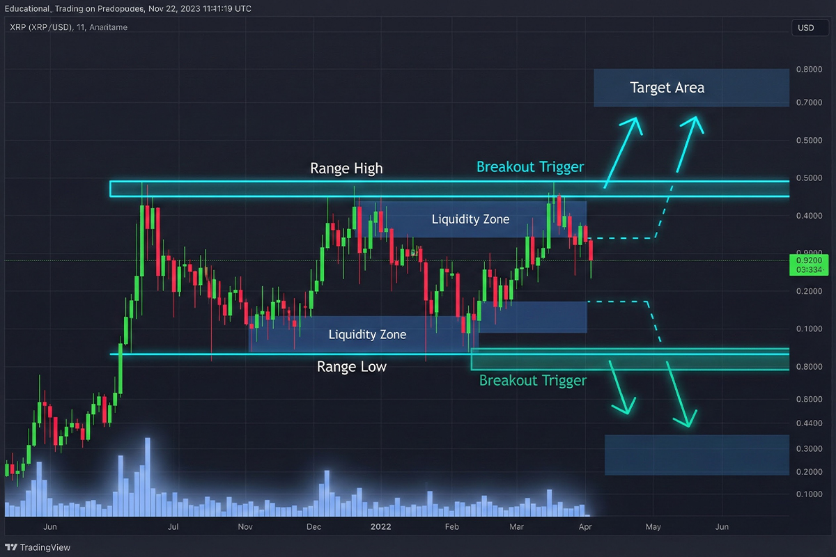 نمودار ریپل در نوسان گیری رنج