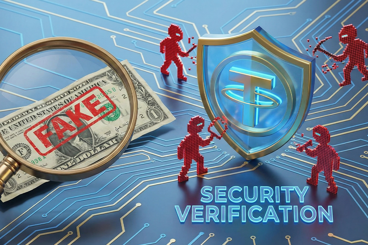 ریسک دلارهای تقلبی در برابر امنیت دیجیتال تتر
