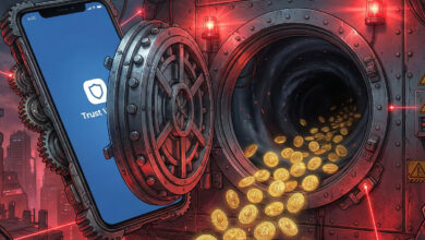 تنظیمات خطرناک تراست ولت; ریسک هک شدن کیف پول به دلیل عدم رعایت امنیت